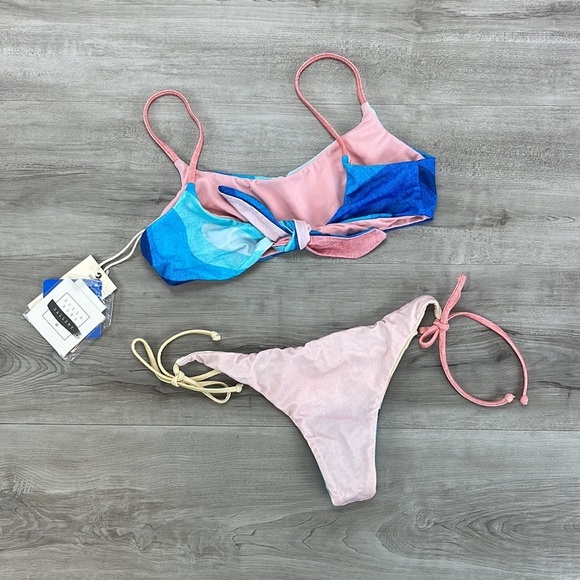 ☀️BILLABONG☀️ SEA TRIP TALI BIKINI SET - Picture 14 of 16